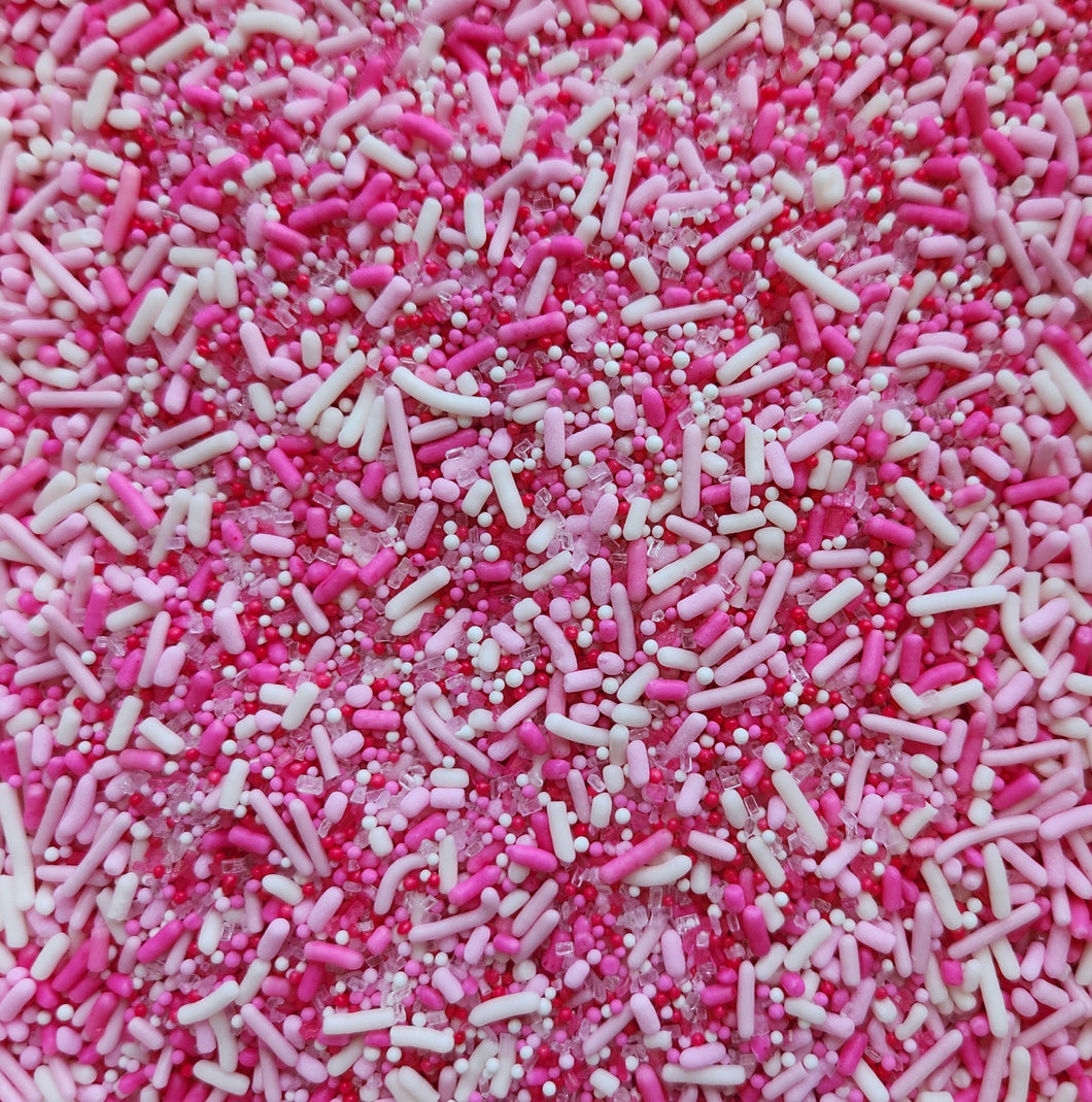 Pink Monochromatic(ish) sprinkle mix