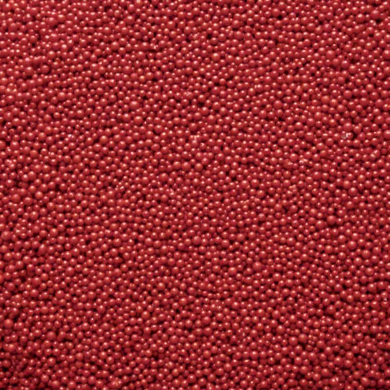 Natural Red Nonpareils - DYE FREE