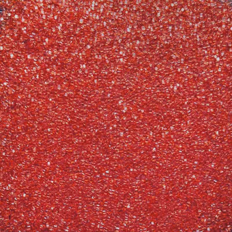 Natural Red Sanding Sugar - DYE FREE