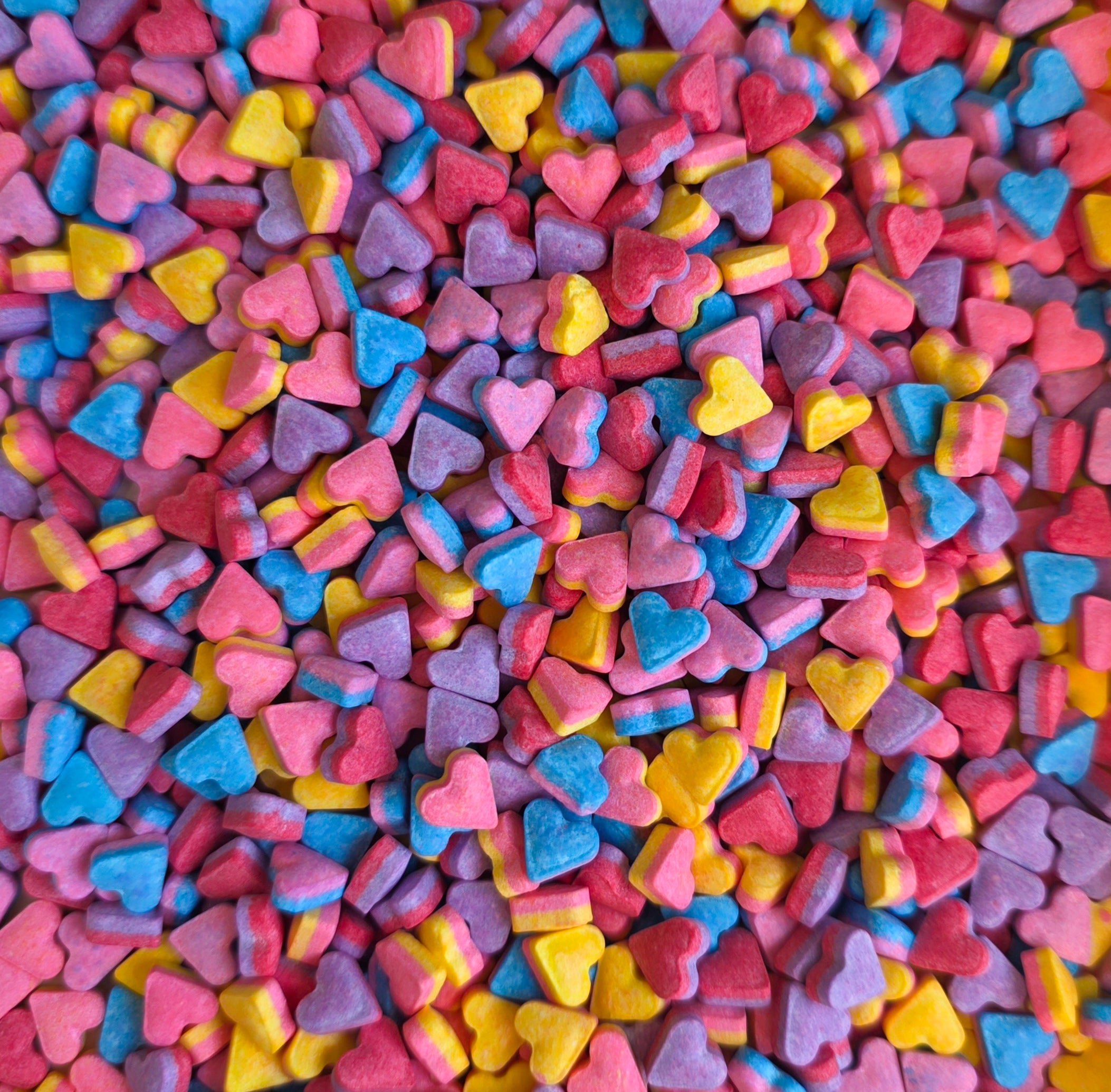 Rainbow Heart Candy – Delta Sprinkles