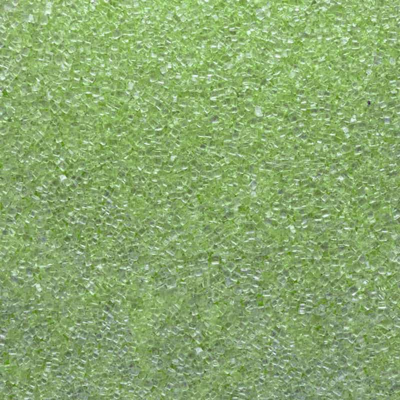 Natural LIght Green Sanding Sugar - DYE FREE