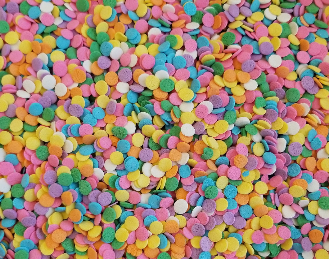 Pastel confetti sprinkles