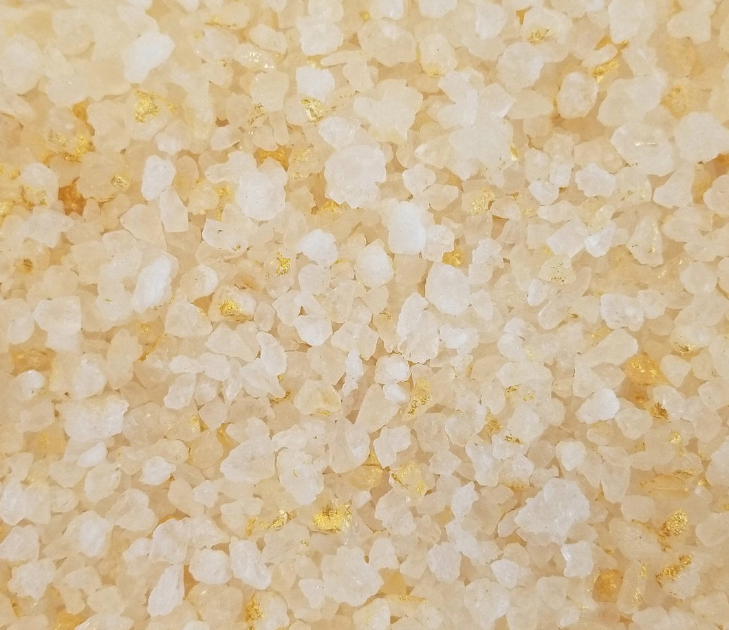 White & Gold Sugar Rocks