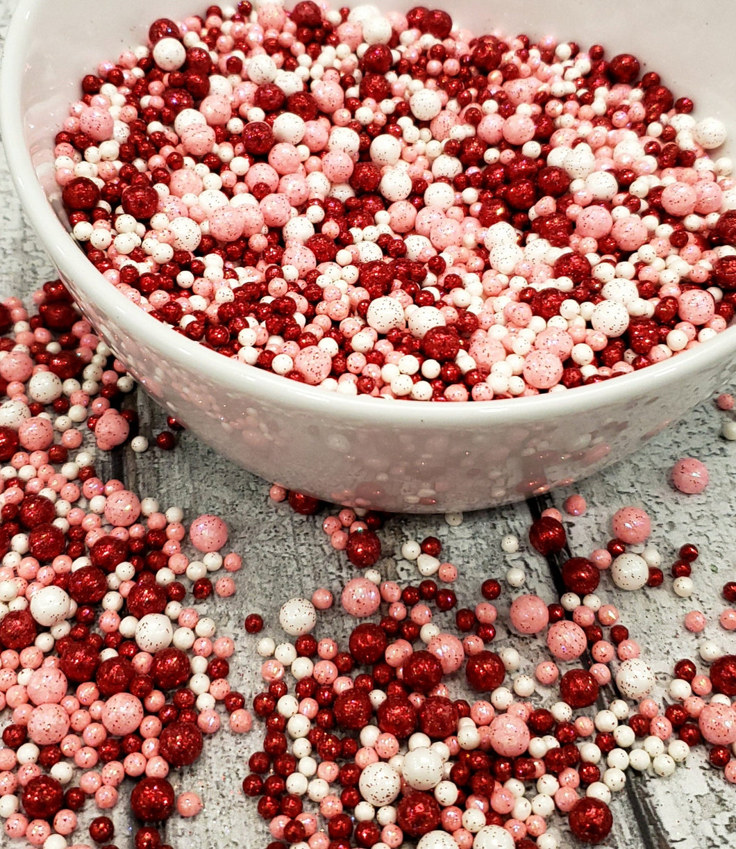 Red, Pink & White Sprinkle Wreath Mix