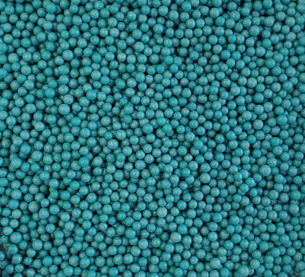 Teal Sugar Pearls 4MM