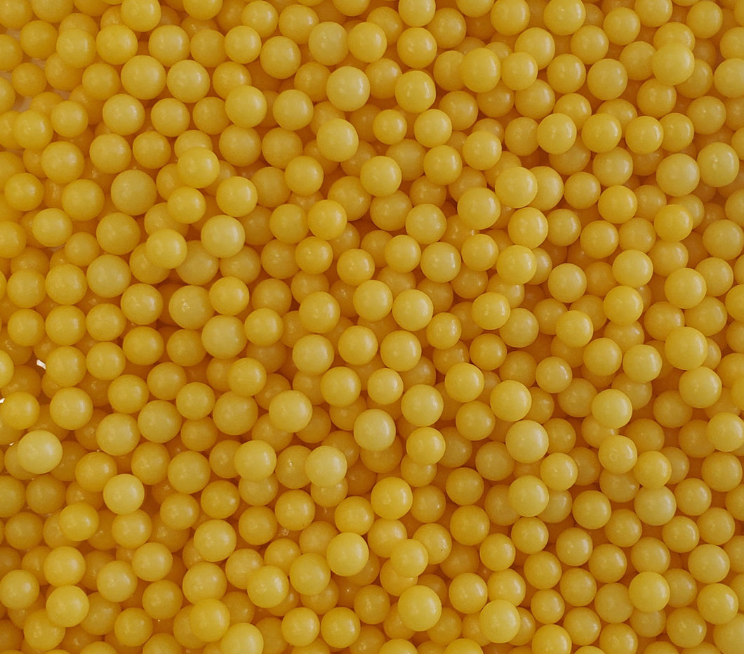 Yellow Sugar Pearls 6MM