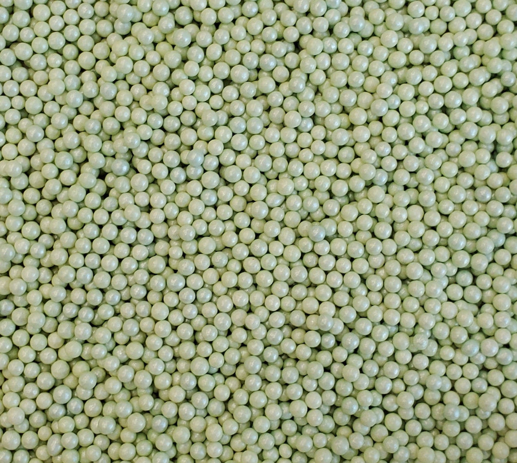 Pastel GreenSugar Pearls 4MM