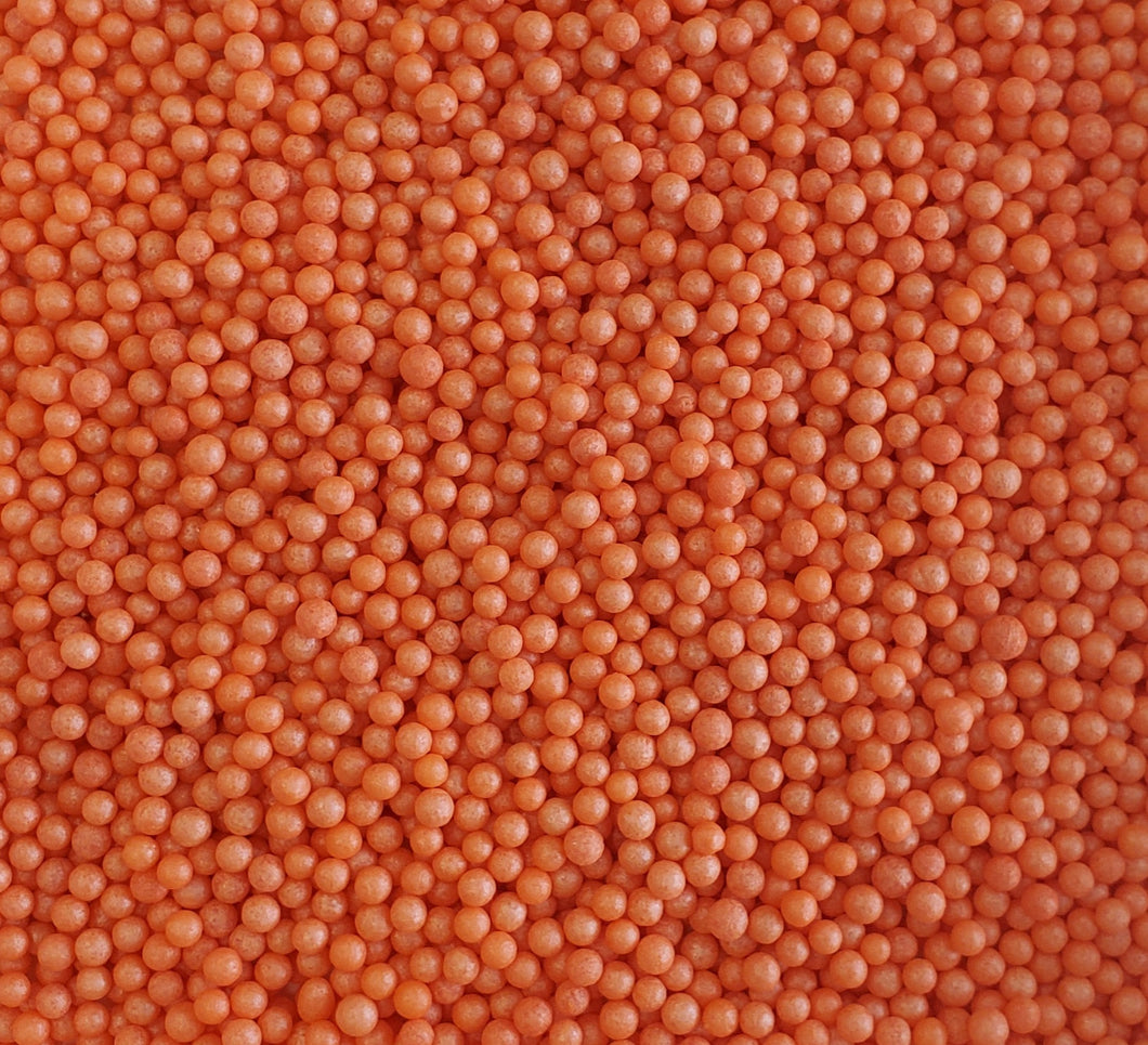 Orange Sugar Pearls 4MM