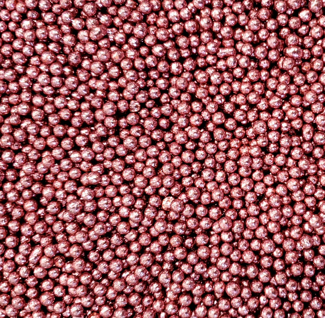 Cabernet Glitter Pearls 4MM