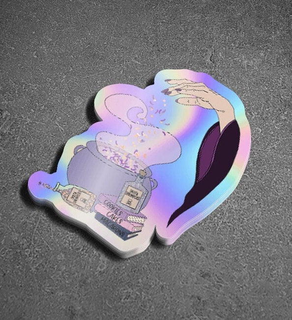 Halloween Holographic Sticker