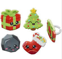 Load image into Gallery viewer, Christmas Cuties cupcake rings 12 pack
